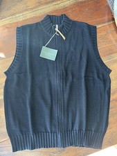 Rolex Branded, Women's, Black Zip-front Vest