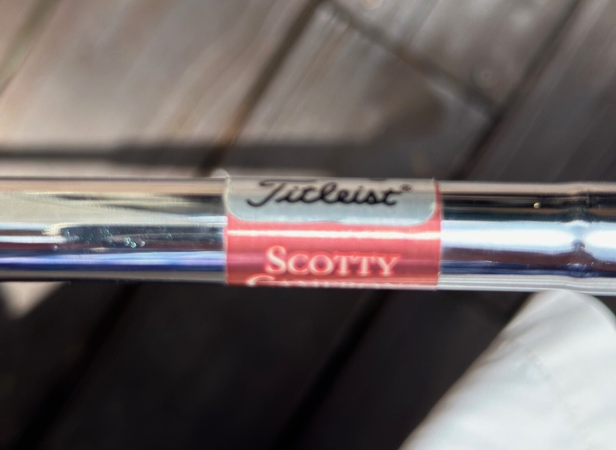 Scotty Cameron Titleist Napa The Art of Putting Oil Can 34.5 Putter A