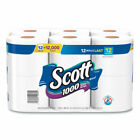 Scott Toilet Paper - 1000 Sheets, Pack of 12
