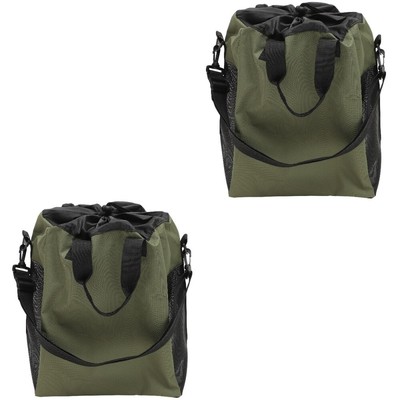  2 PCS Wader Bag Wathosen Tasche Watbeutel Zum Angeln Angelgerätetasche Mann