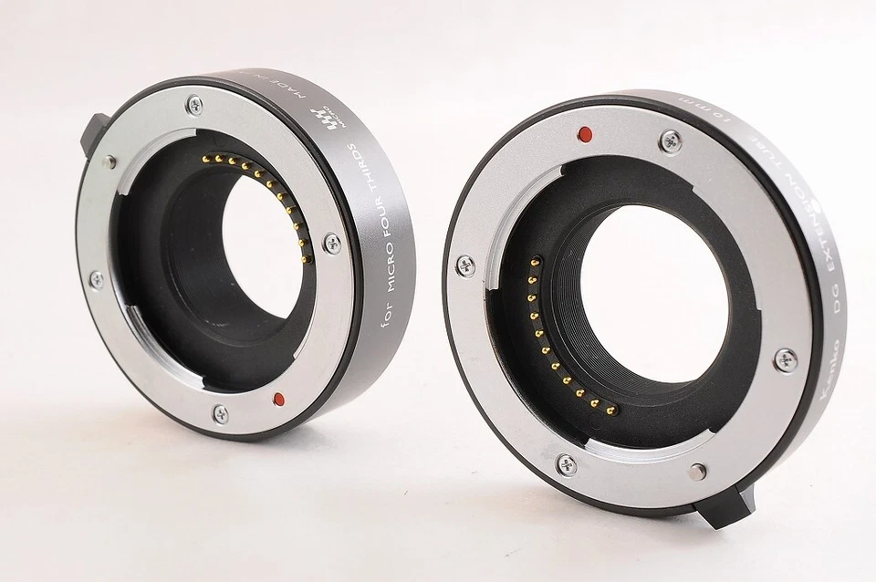 Kenko DG Extension Tube Set 10mm 16mm Micro Four Thirds MFT Mount TOP MINT Japan - Image 3 of 4