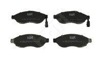 Hart 223 177 Bremsbelagsatz, Scheibenbremse FüR CitroËN, Fiat, Peugeot