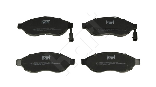 Hart 223 177 Bremsbelagsatz, Scheibenbremse FüR CitroËN, Fiat, Peugeot-image