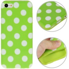 TPU Case Cover Bumper Dot Scratch Protection For iPhone 5C