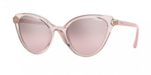 Vogue VO 4074S 5075H7 Matte Light Pink Gold Sunglasses Pink Gradient Mirror Lens 0VO4284S__518214__P21__noshad_  main image 4