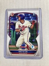 2023 Bowman 1st Edition #BPPF-52- HAO YU LEE 1st Bowman 1st Edition Rookie RC