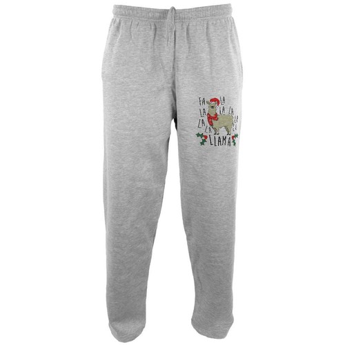 Christmas Fa La Llama Mens Sweatpants 
