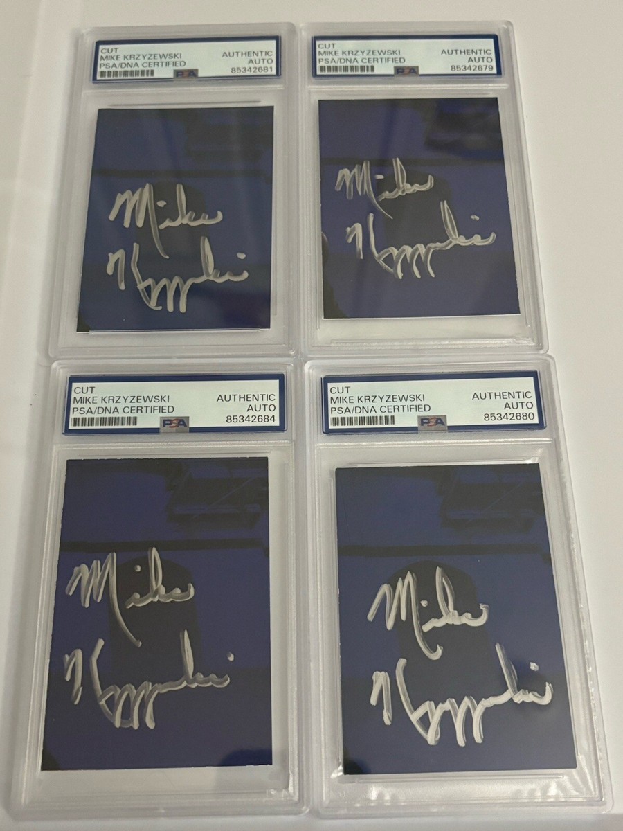 Mike Krzyzewski Coach K Auto NBA サイン カード Mike Krzyzewski Coach K Auto NBA サイン カード
