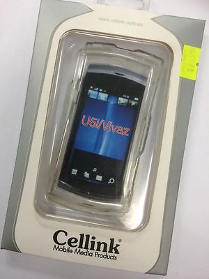 Sony Ericsson Vivaz U5a, U5i, Kurara Crystal Hard Case in Clear CPC654 Brand New
