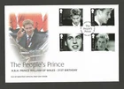 New ListingISLE OF MAN 2003 PRINCE WILLIAM SET on UNADDRESSED FIRST DAY COVER