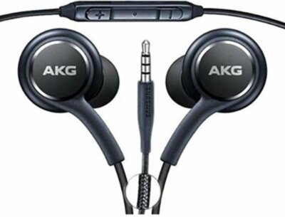 OEM Samsung Stereo Headphones for Android Phone AKG Tuned 3.5mm Jack - Black