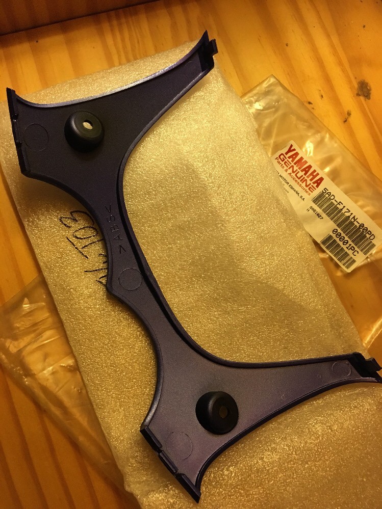 Cache carter carénage YN50 Ovetto plastique scooter 50cc
