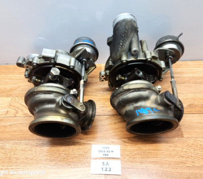  OEM BMW F10 M6 F13 F85 F86 PWG Honeywell Turbo Turbocharger S63 Engine SET 123k