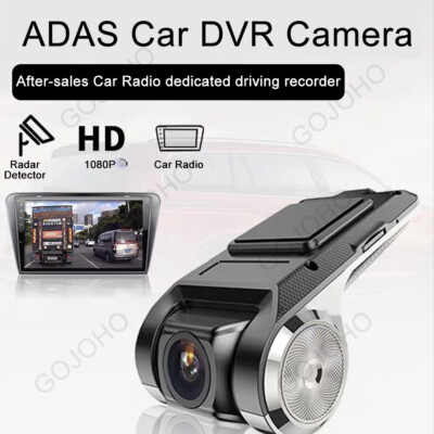 Android USB Car DVR Camera HD 1080P ADAS Video Recorder Dash Cam for Player