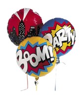 Superhero Mylar Balloon Set Comic Party Free Shipping Superhero Mylar Balloon Set Comic Party Free Shipping