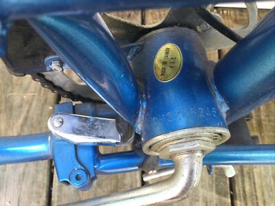 Vintage 1980's Blue Dahon Folding Bike Classic lll EP203 Bicycle