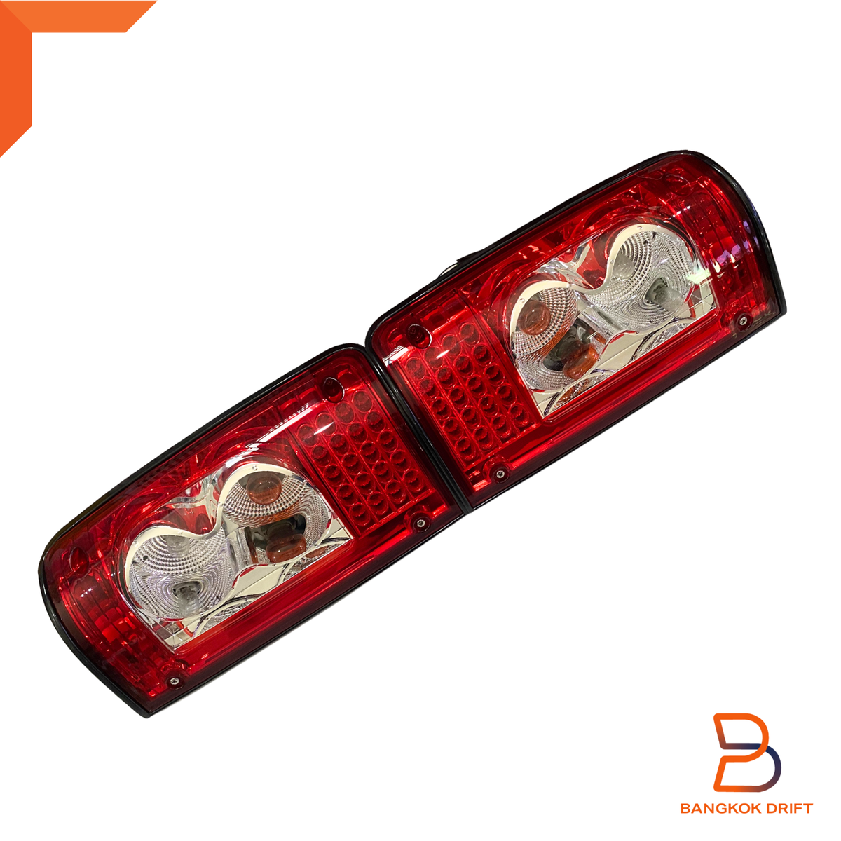 DEPO LED PAIR TAIL LIGHT REAR LAMP FOR TOYOTA HILUX PICKUP 88-97