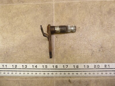 1984 Honda CB650SC Nighthawk H651-1) rear brake pivot shaft #2