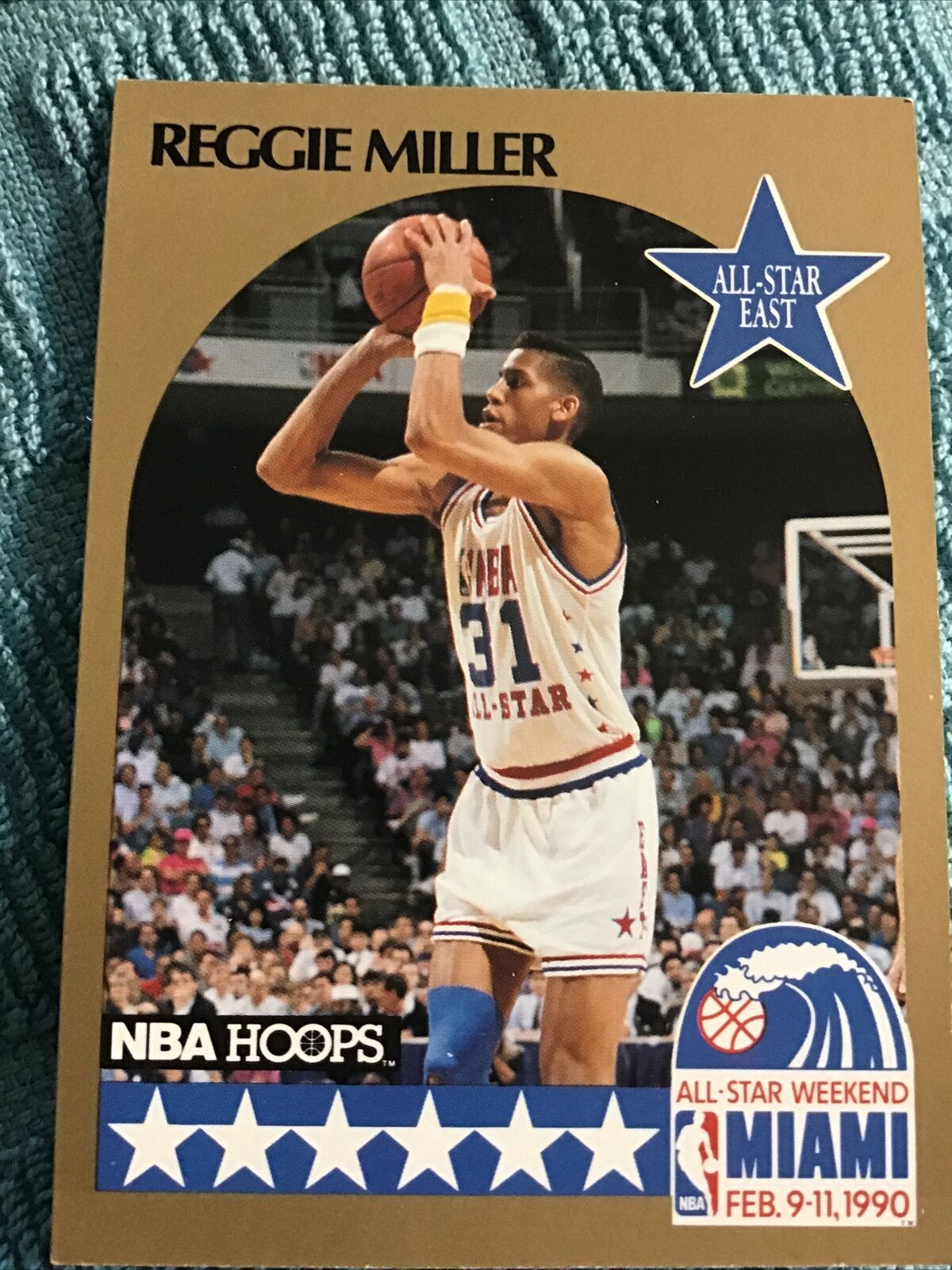 1994 SkyBox USA #74 Reggie Miller/NBA Rookie - NM-MT