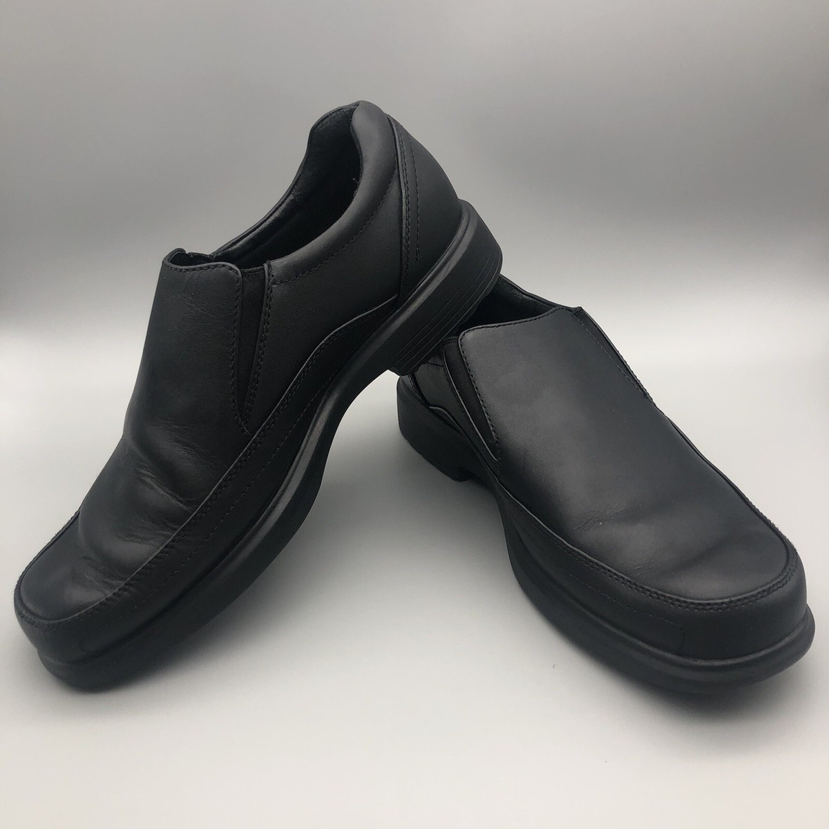 Men\'s Abeo Danley Black Slip On Shoes Abeo PRO System Danley 9295 Leather Casual Dress Loafers  main image 2
