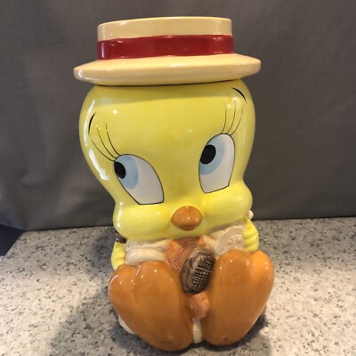 Warner トゥイーティ クッキージャー Vintage Warner Bros. Tweety Bird Cookie Jar - Etsy