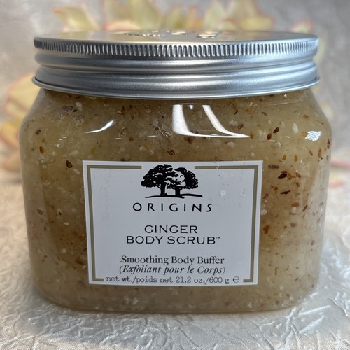 Origins Ginger Body Scrub Unisex Smoothing Body Buffer - 21.2 oz 600g Free Ship