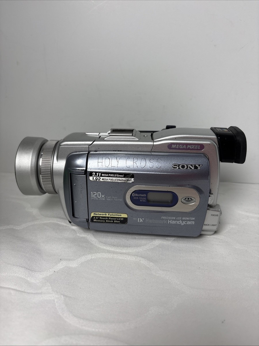 Sony Handycam DCR-TRV80 Camcorder MiniDV Digital Video Camera For