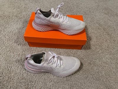 Nike Air Epic React Flyknit 2 pink foam run running shoes retro NY marathon 10.5