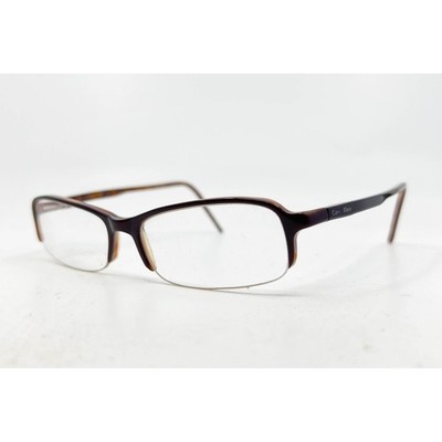 Calvin Klein 761 066 Womens Eyeglasses Frame Italy Tortoise Brown 53-16-135