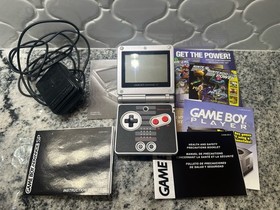 MINT Nintendo Classic NES Limited Edition Game Boy Advance SP Handheld w Box 🔥