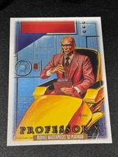 2024 Skybox Marvel Masterpieces ‘92 Platinum Leather Card #66 Professor X