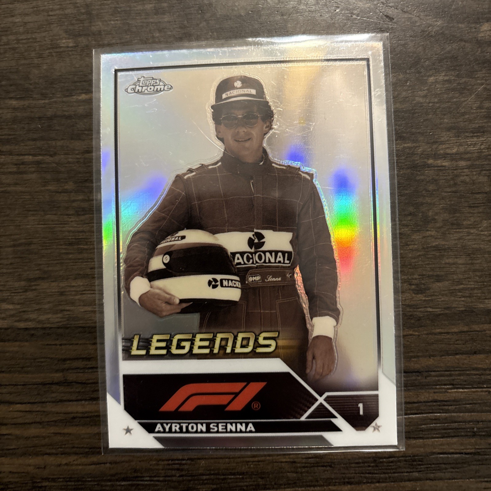 Ayrton Senna 2023 Topps Chrome Formula 1 #198 Refractor Price