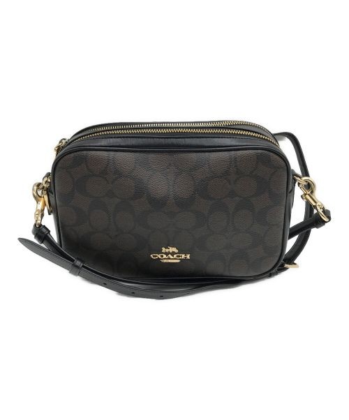 COACH Black Leather Shoulder Bag F68168