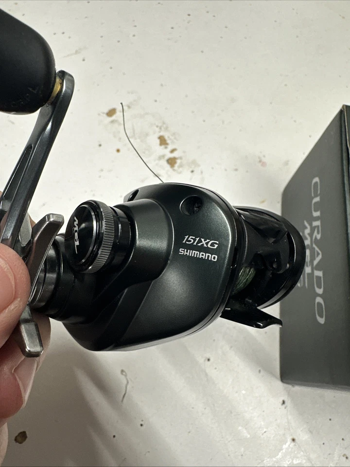 Shimano Curado MGL 151 XG Left Hand Bait Casting Reel - Image 2 of 4