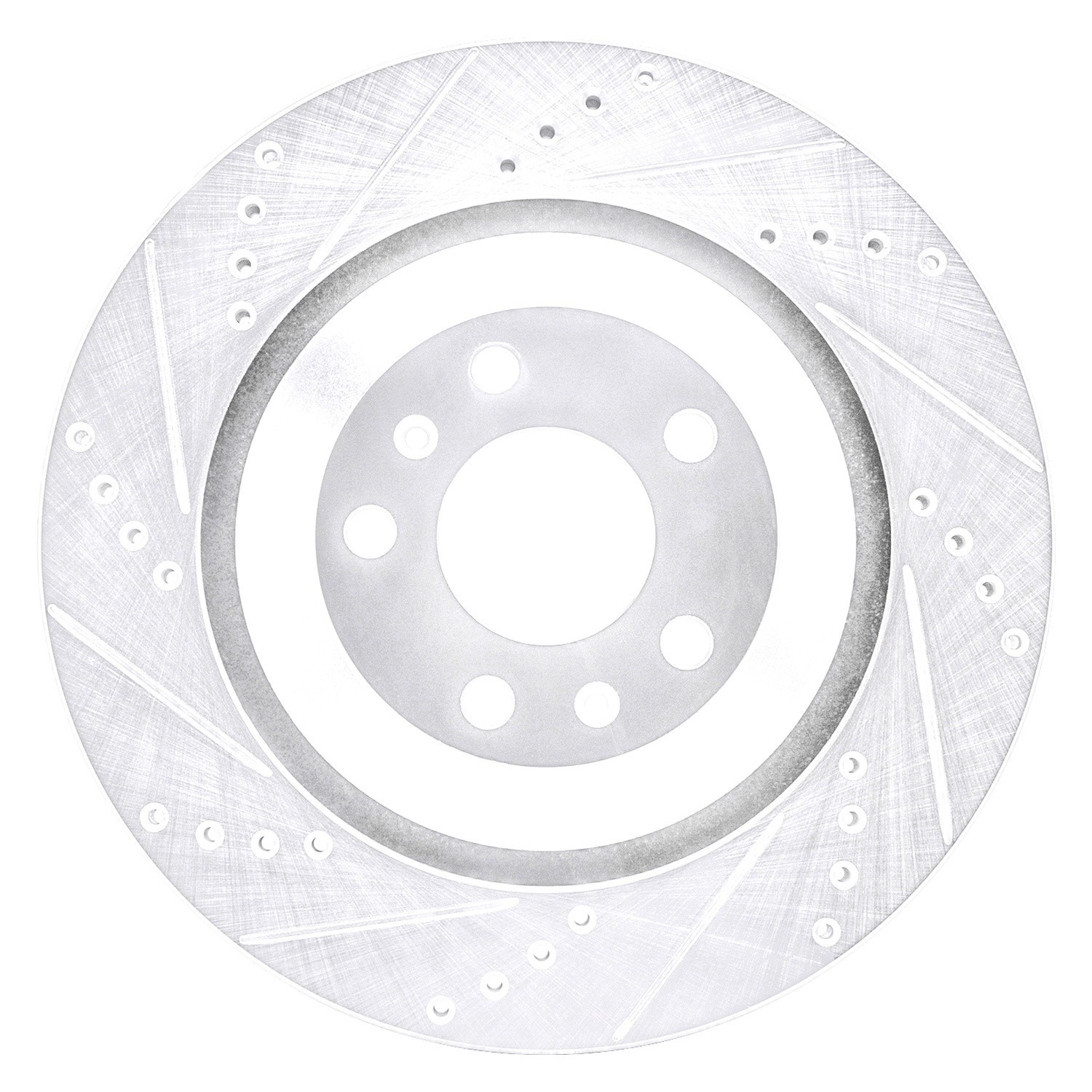 For Bentley Continental 04-18 Brake Rotor DFC Premium Drilled & Slotted Rear