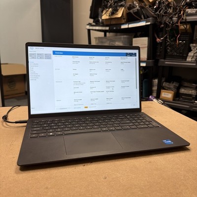 *BIOS PASSWORD Dell Vostro 15 3510 15'' Core i5-1135G7 2.4GHz 8GB RAM NO HD/OS