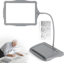 Magnifying Glass with Light and Stand 50 LED Desk Magnifying Glass with Light St