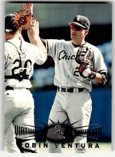 1995 Stadium Club #193 Robin Ventura Virtual Reality Chicago White Sox Baseball