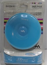 Brand New Sealed SONY Walkman Silver D-EJ001 BLUE - CD PLAYER NEW SEALED