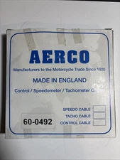 NOS 60-0492 Tachometer Cable 34 1/2" Chronometric BSA Triumph Norton U.K. Made