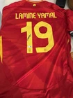 Lamine Yamal Autographed/Signed Spain Red World Cup Soccer Futbol Jersey BAS COA