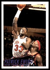 Patrick Ewing 1994-95 Fleer #150 Knicks NBA READ FREE SHIPPING AutographDen