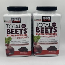 2 PACK Total Beets Healthy Energy  Antioxidants 60 Soft Chews NEW Best By 09/27
