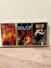 WASP Cassette Tape Lot ;Inside Electric Circus Live In The Raw/Headless Child