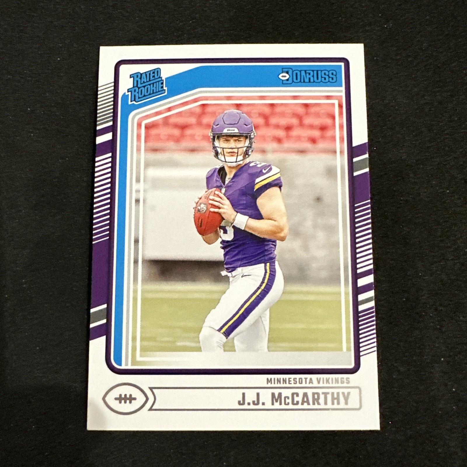 2024 Panini Donruss - Rated Rookie J.J. McCarthy #303 (RC)