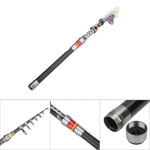 (2.7m)Carbon Fiber Hard Fishing Rod Poles Freshwater Fishing |