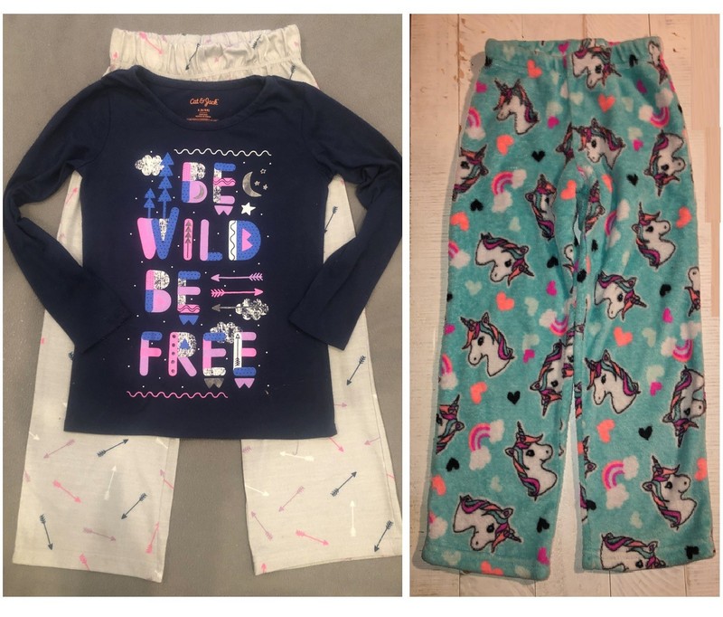 Lot of PJs *girls size 6/6X *(1) 2pc Set + (1) fleece Lounge/Sleep Pants