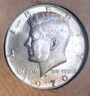 1970 S PROOF 40% SILVER KENNEDY HALF DOLLAR