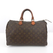 Borsa a mano Louis Vuitton LV Monogram Speedy 35 M41524 marrone SA originale #56573A