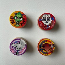 Vintage 1994 Pogs Lot of 86 Milk Caps Retro 90s Game Artwork Variety Pack
